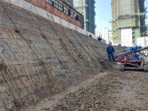 清河门建筑边坡支护